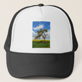 De oude boom trucker pet