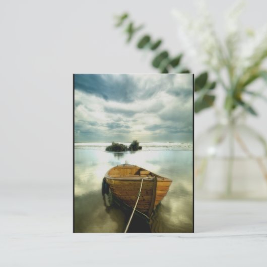 De oude boot briefkaart (Staand voorkant)