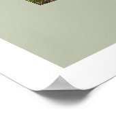 De oude bootloods, Lindisfarne Poster (Hoek)