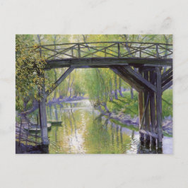 De oude brug (door Guy Roos) Briefkaart