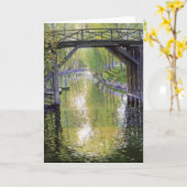 De oude brug (door Guy Roos) Kaart (Gele Bloem)