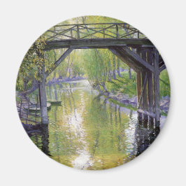 De oude brug (door Guy Roos) Magneet