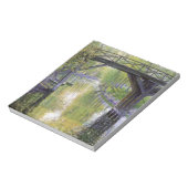 De oude brug (door Guy Roos) Notitieblok (Linkerzijde)