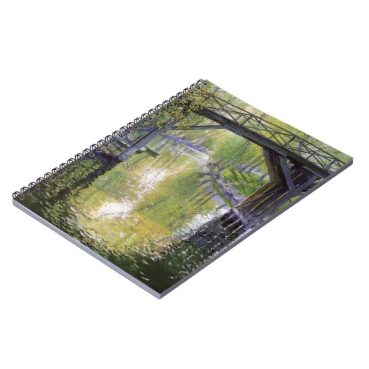 De oude brug (door Guy Roos) Notitieboek (Linkerzijde)