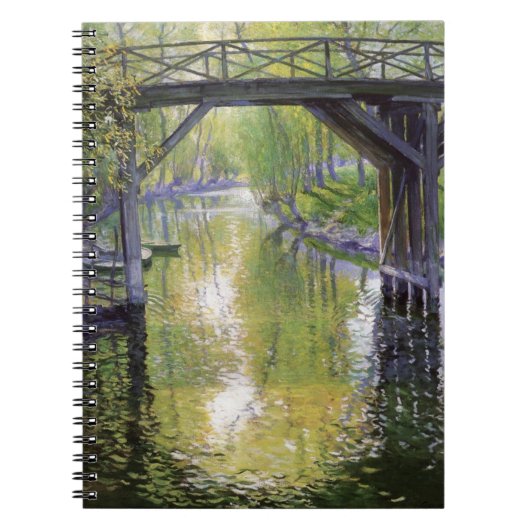 De oude brug (door Guy Roos) Notitieboek (Voorkant)