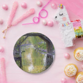 De oude brug (door Guy Roos) Papieren Bordje (Feest)