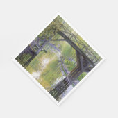 De oude brug (door Guy Roos) Servet (Hoek)