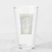 De Oude Brug (door Guy Rose) Glas (Achterkant)