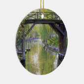 De Oude Brug (door Guy Rose) Keramisch Ornament (Rechts)