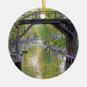 De Oude Brug (door Guy Rose) Keramisch Ornament (Voorkant)