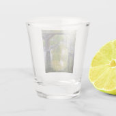 De Oude Brug (door Guy Rose) Shot Glas (Achterkant)