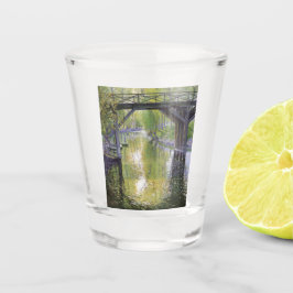 De Oude Brug (door Guy Rose) Shot Glas