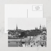 De oude brug over de Main Briefkaart (Voorkant / Achterkant)