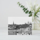 De oude brug over de Main Briefkaart (Staand voorkant)