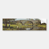 De Oude Brug (van Theodore Robinson) Bumpersticker (Voorkant)
