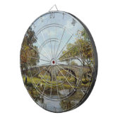 De oude brug (van Theodore Robinson) Dartbord (Voorkant Rechts)