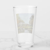 De oude brug (van Theodore Robinson) Glas (Achterkant)