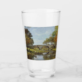 De oude brug (van Theodore Robinson) Glas