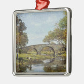 De Oude Brug (van Theodore Robinson) Metalen Ornament (Links)