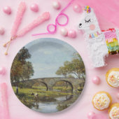 De oude brug (van Theodore Robinson) Papieren Bordje (Feest)