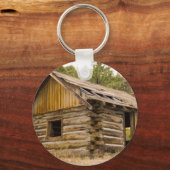 De oude Cabine van de Berg Sleutelhanger (Voorkant)