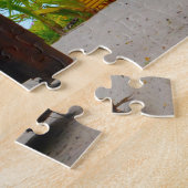 De oude Cannon Mariana Eilanden. Legpuzzel (Zijkant)