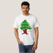 De oude cedar van Libanon T-shirt (Voorkant volledig)