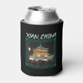 De oude Chinese klokkentoren Blikjeskoeler (Blikje Voorkant)