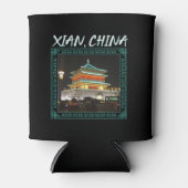 De oude Chinese klokkentoren Blikjeskoeler (Voorkant)