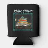 De oude Chinese klokkentoren Blikjeskoeler (Achterkant)