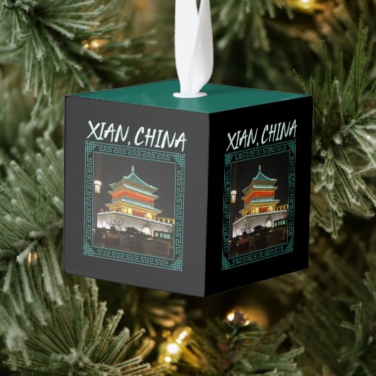 De oude Chinese klokkentoren Decoratie (Boom)