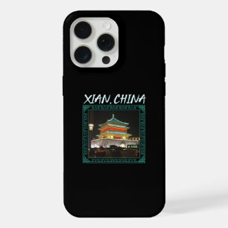 De oude Chinese klokkentoren iPhone 15 Pro Max Case