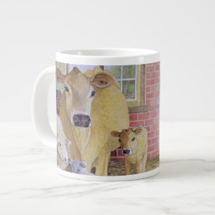 De oude dagen grote koffiekop