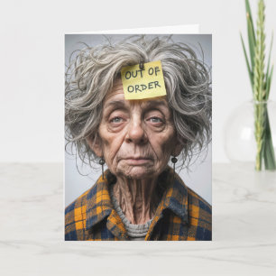 De oude dame wordt snel beter kaart