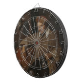 De oude drinker (door Gabriel Metsu) Dartbord (Voorkant Rechts)