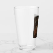 De oude drinker (door Gabriel Metsu) Glas (Rechts)