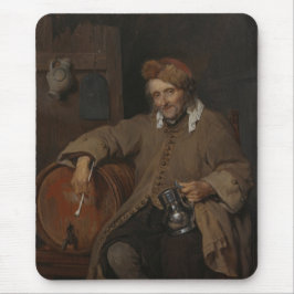 De oude drinker (door Gabriel Metsu) Muismat