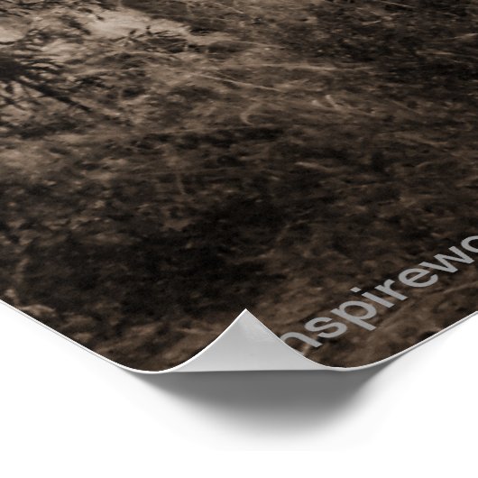 De oude  Druk van de Tractor Poster (Hoek)