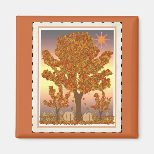 DE OUDE EIKENBOOM MAGNEET (Voorkant)