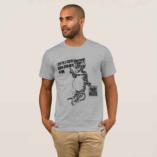De oude Exxon Tiger T-shirt (Voorkant volledig)