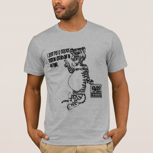 De oude Exxon Tiger T-shirt (Voorkant)