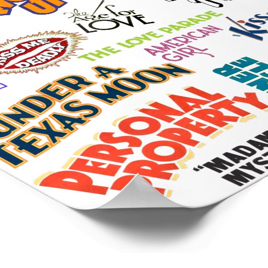 De oude  Film citeert uitdrukkingenTekstwoorden Poster (Hoek)