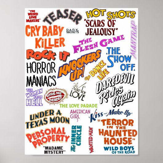 De oude  Film citeert uitdrukkingenTekstwoorden Poster (Voorkant)