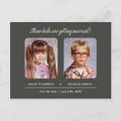 De oude Foto bewaart het Briefkaart van de Datum (Voorkant)