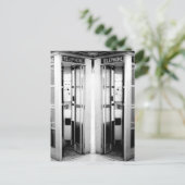 De oude Foto van de Boeken van de Telefoon Briefkaart (Staand voorkant)