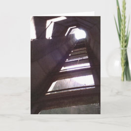 De oude Foto van de Ladder van de Silo van de Kaart