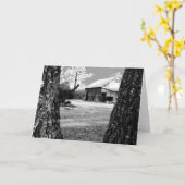 De oude Foto van het Land van de Schuren van de Kaart (Gele Bloem)