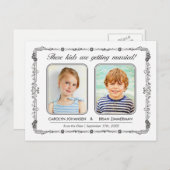 De oude Foto's van de School sparen het Briefkaart (Voorkant / Achterkant)