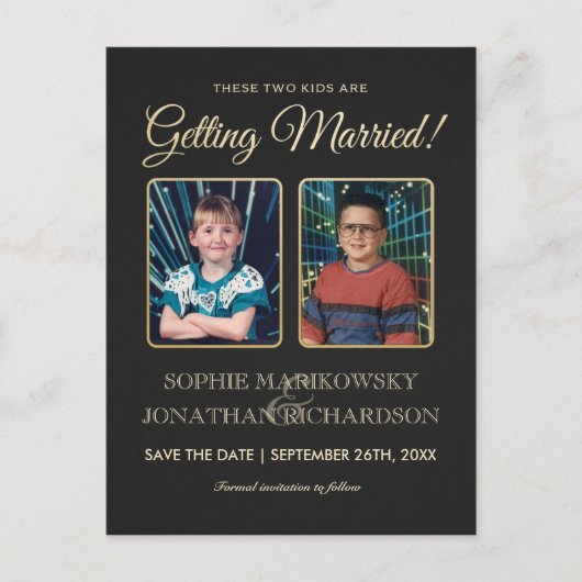 De oude Foto's van de School sparen het Briefkaart (Voorkant)