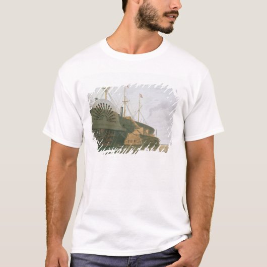 De oude Frigate HMS Agamemnon met haar gewicht. T-shirt (Voorkant)